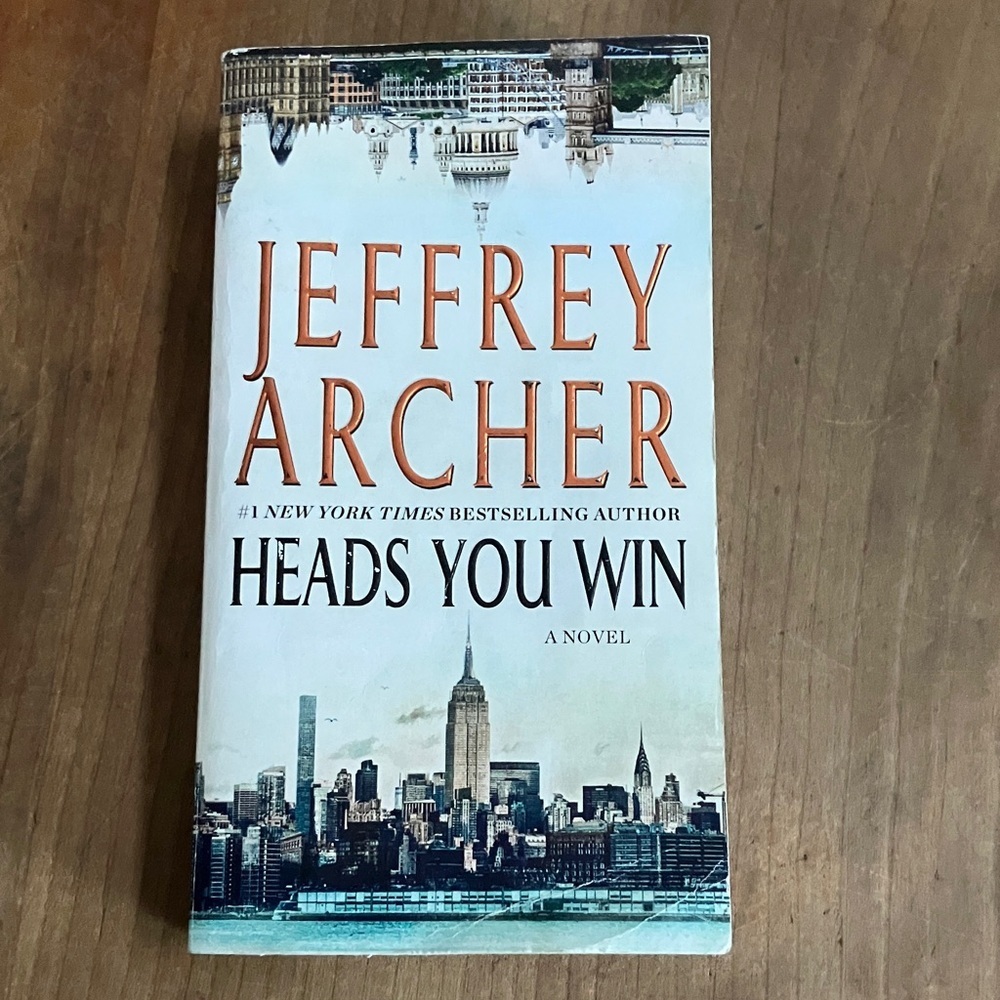 Jeffrey Archer ‘Heads You Win' paperback Book